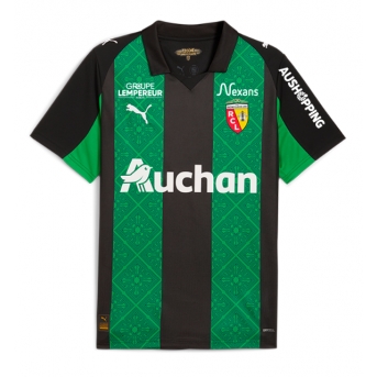 Billige Fotballdrakt RC Lens Replika Bortedrakt 2025-26 Kortermet
